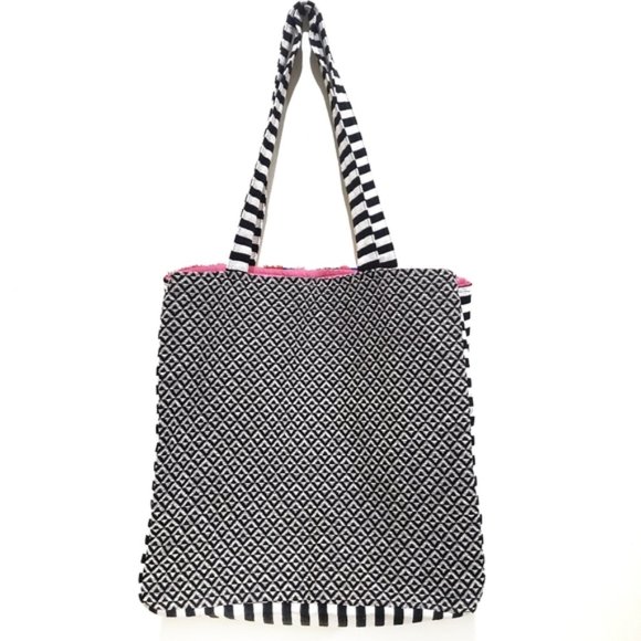 Boho Star Embroidered Graphic Totebag - Picture 3 of 5